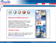 Tablet Screenshot of kagconnect.com